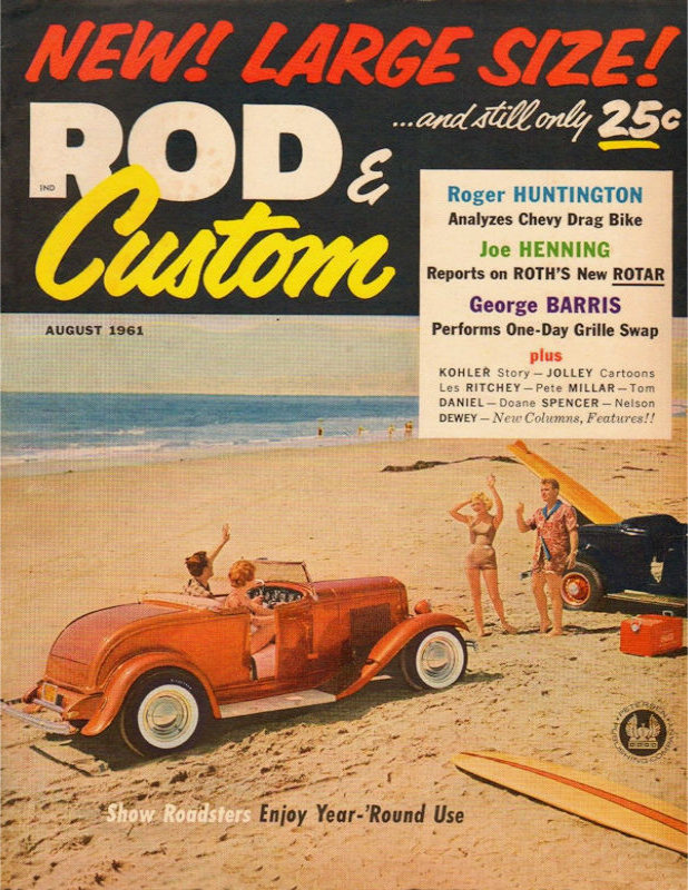 Rod & Custom Aug August 1961 
