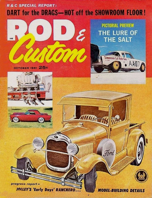 Rod & Custom Oct October 1961 