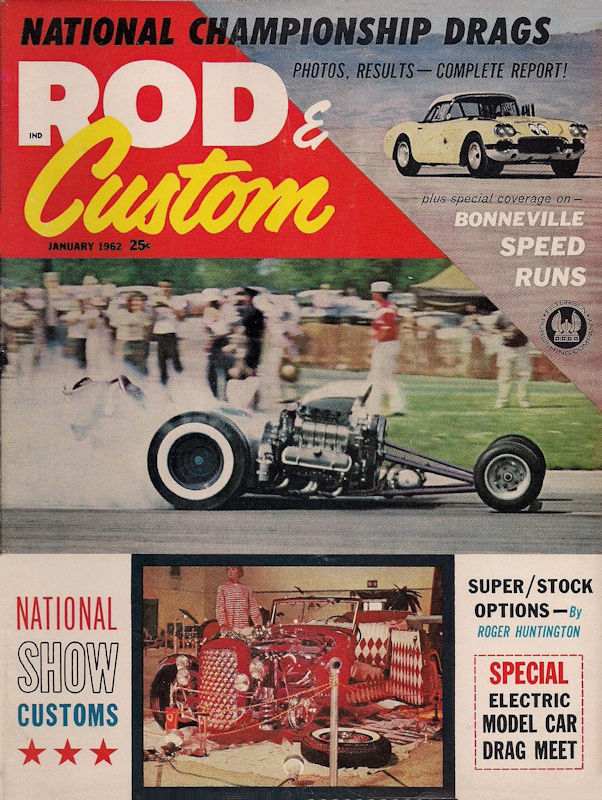 Rod & Custom Jan January 1962 
