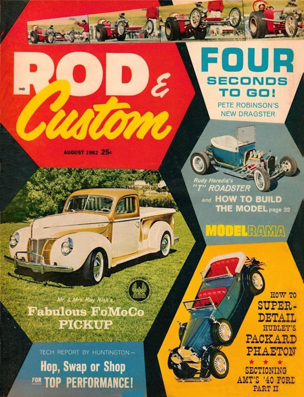 Rod & Custom Aug August 1962 