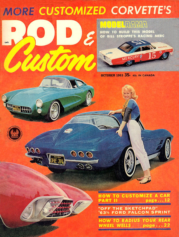 Rod & Custom Oct October 1963 