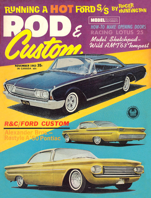 Rod & Custom Nov November 1963 