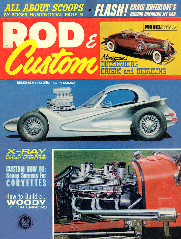 Rod & Custom Dec December 1963 