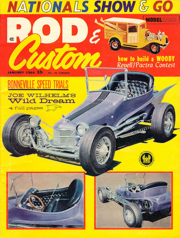 Rod & Custom Jan January 1964 
