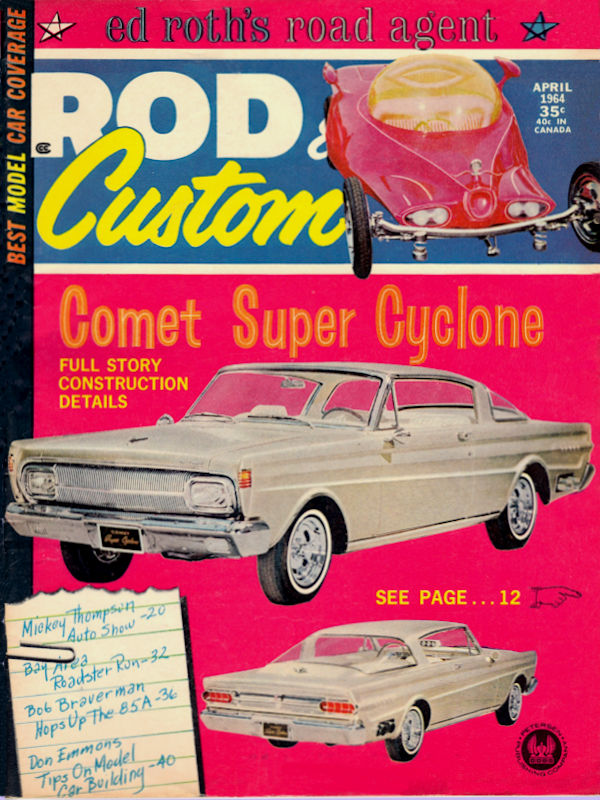 Rod & Custom Apr April 1964 