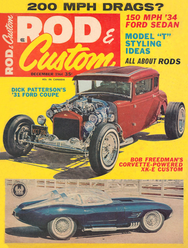 Rod & Custom Dec December 1964 
