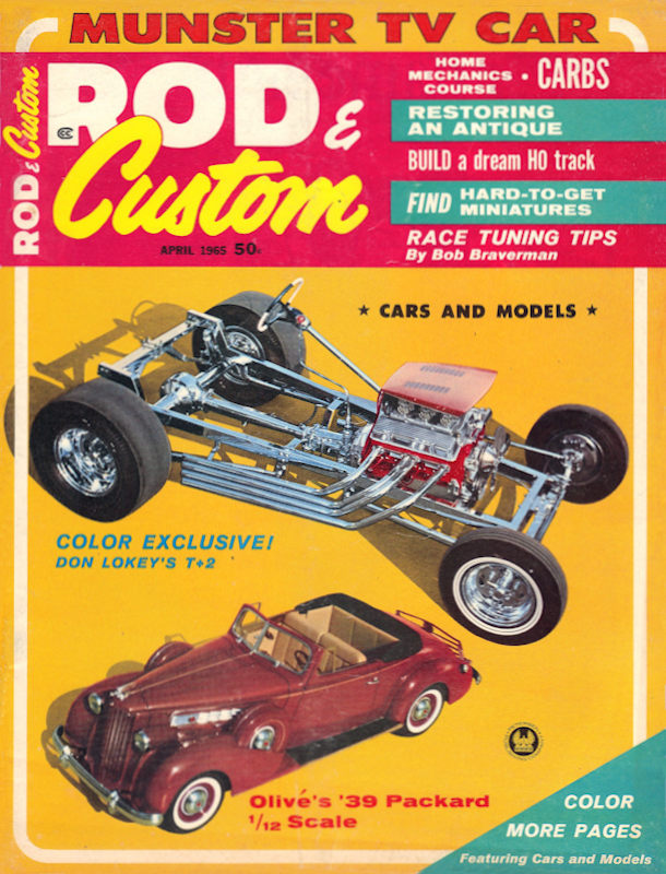 Rod & Custom Apr April 1965 