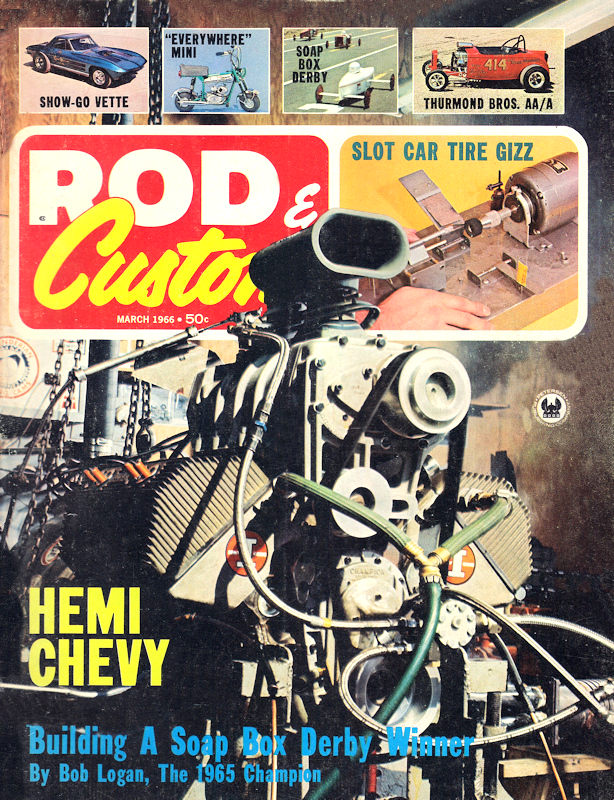 Rod & Custom Mar March 1966 