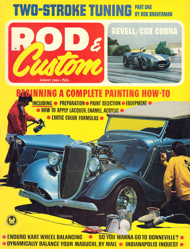 Rod & Custom Aug August 1966 