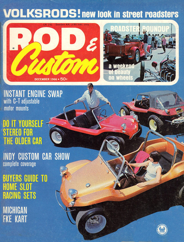 Rod & Custom Dec December 1966 