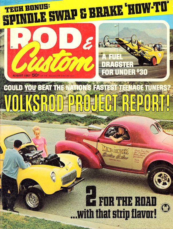 Rod & Custom Aug August 1967 