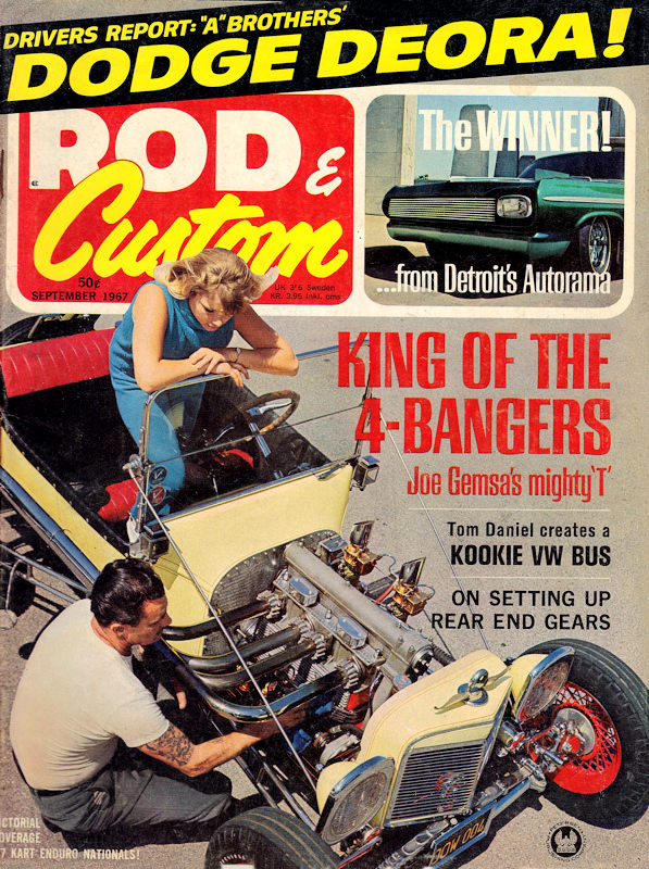 Rod & Custom Sept September 1967