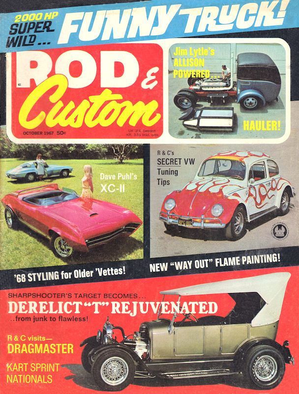 Rod & Custom Oct October 1967 