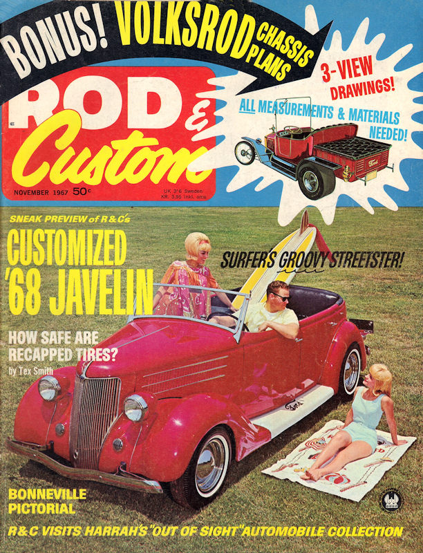 Rod & Custom Nov November 1967 