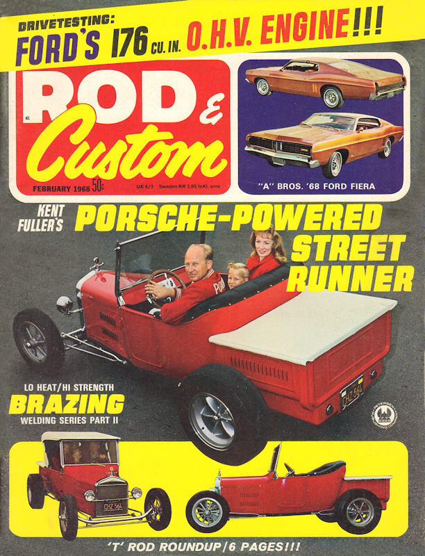Rod & Custom Feb February 1968 