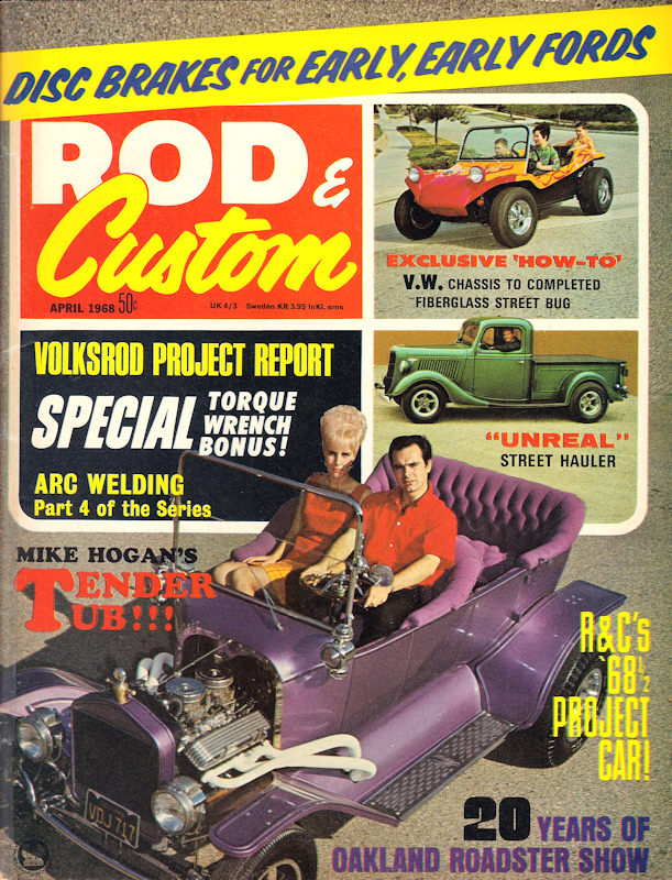 Rod & Custom Apr April 1968 