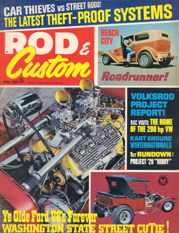 Rod & Custom June 1968
