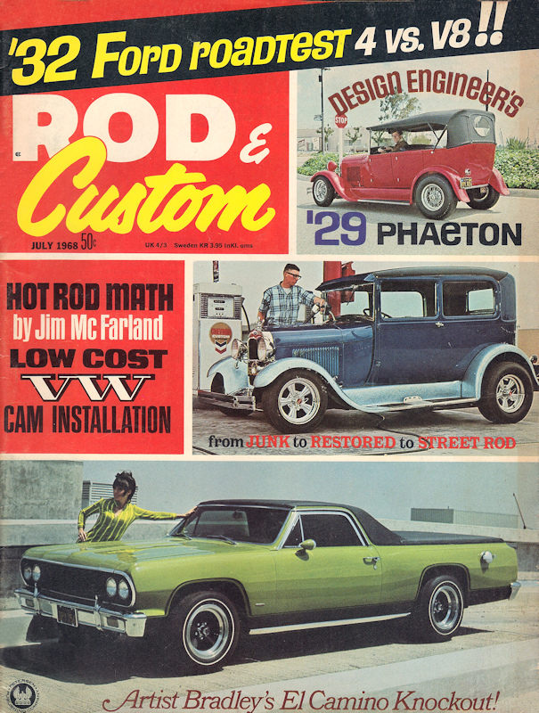 Rod & Custom July 1968