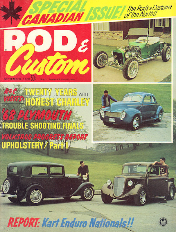 Rod & Custom Sept September 1968