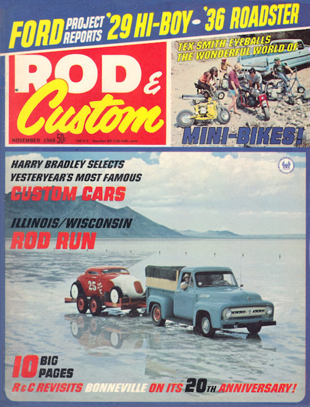 Rod & Custom Nov November 1968 