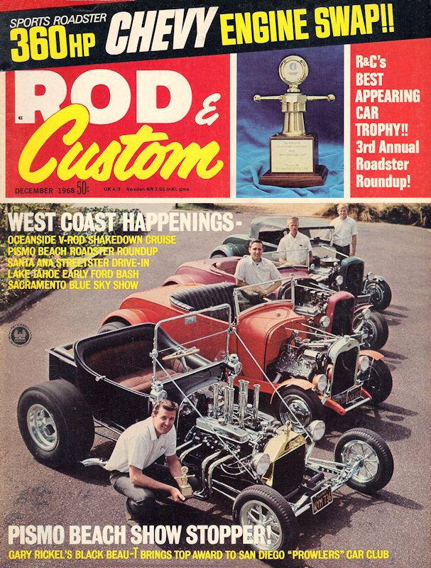 Rod & Custom Dec December 1968 