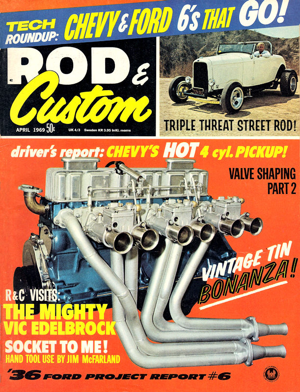 Rod & Custom Apr April 1969 