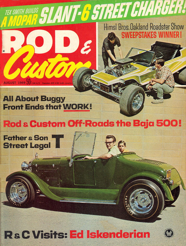 Rod & Custom Aug August 1969 