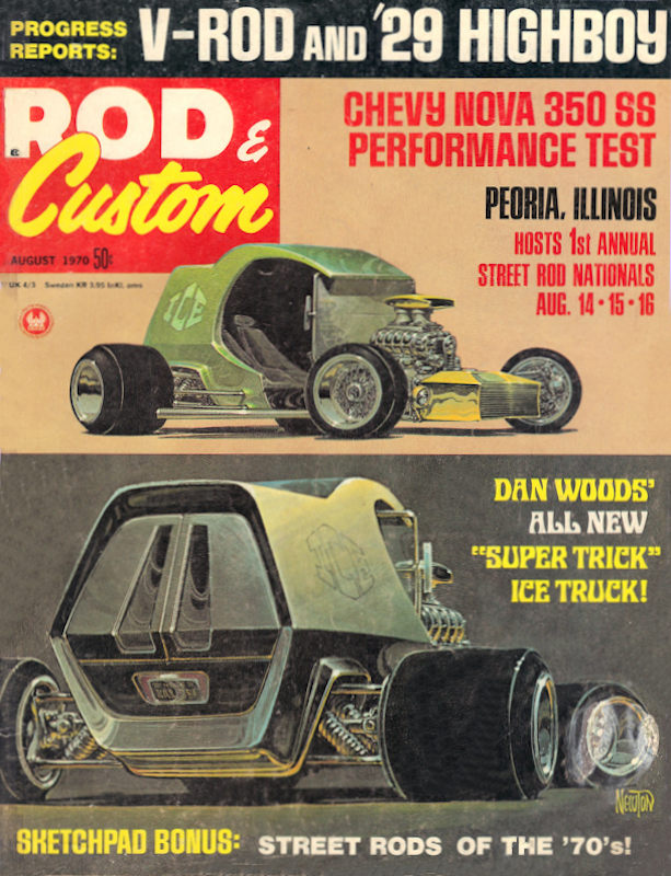 Rod & Custom Aug August 1970 
