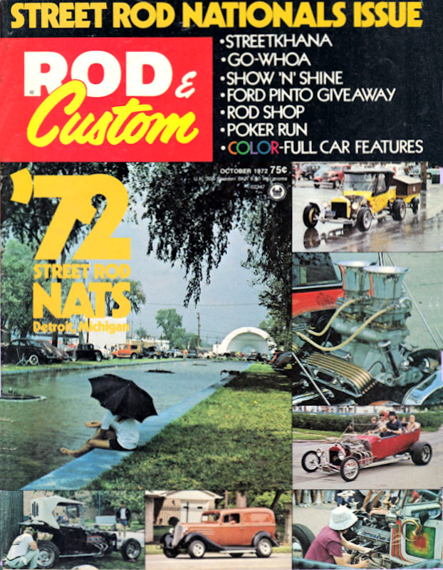 Rod & Custom Oct October 1972 