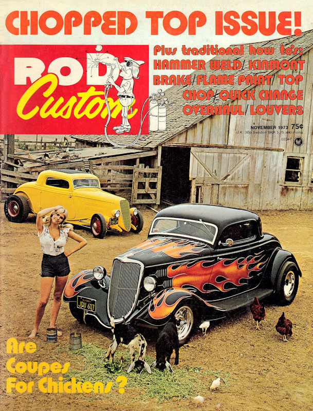 Rod & Custom Nov November 1973 