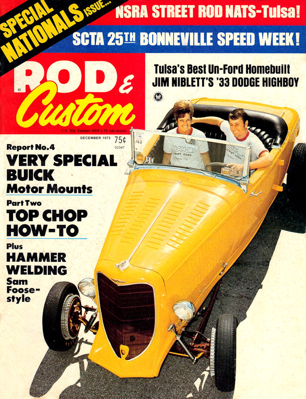 Rod & Custom Dec December 1973 
