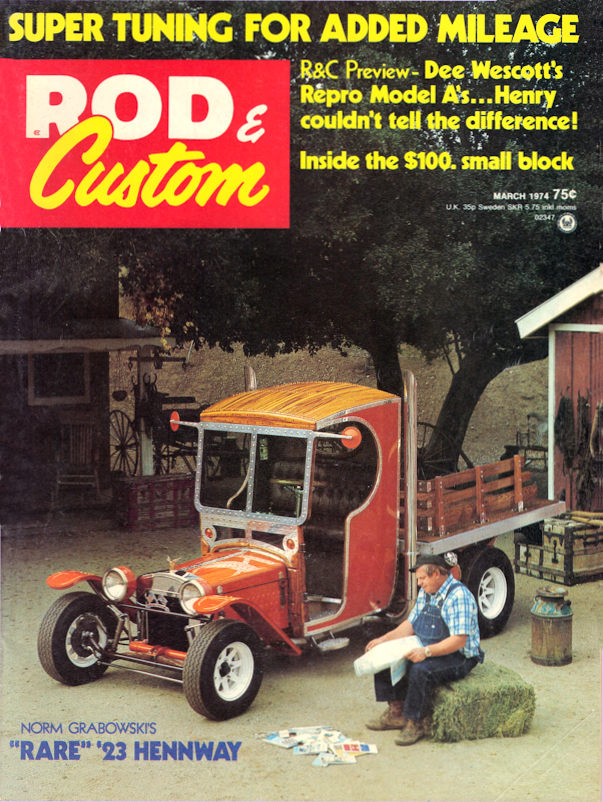 Rod & Custom Mar March 1974 