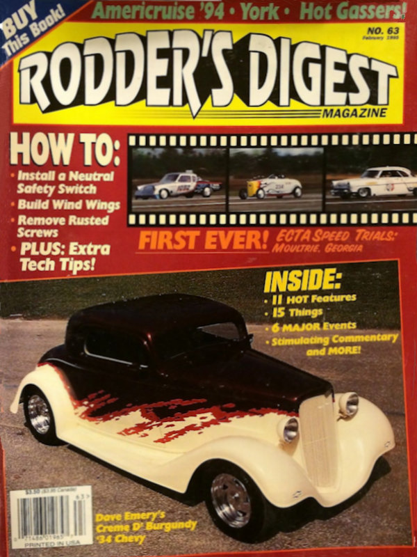 Rodders Digest Feb February 1995