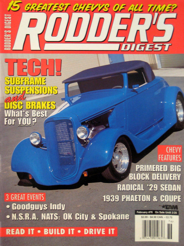 Rodders Digest Feb February 1997