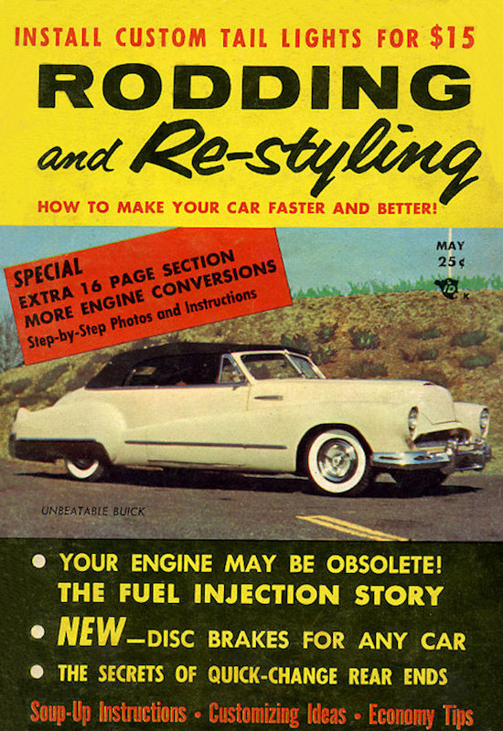Rodding and Restyling May 1956