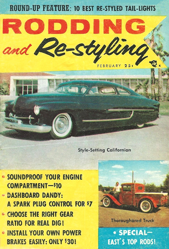 Rodding and Restyling Feb February 1957