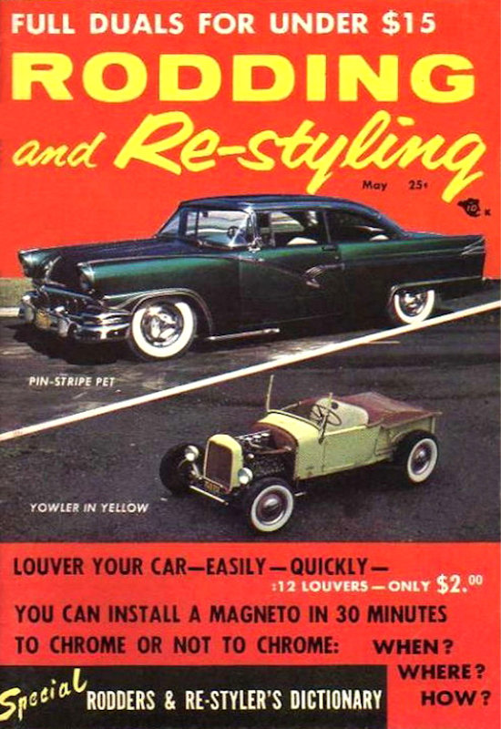 Rodding and Restyling May 1957