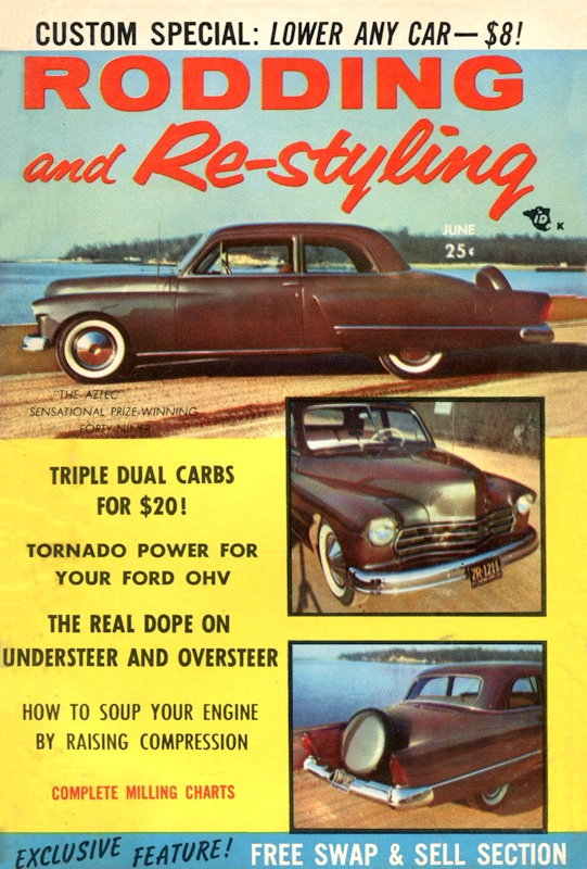 Rodding and Restyling June 1957 