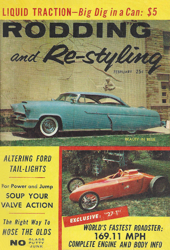 Rodding and Restyling Feb February 1958