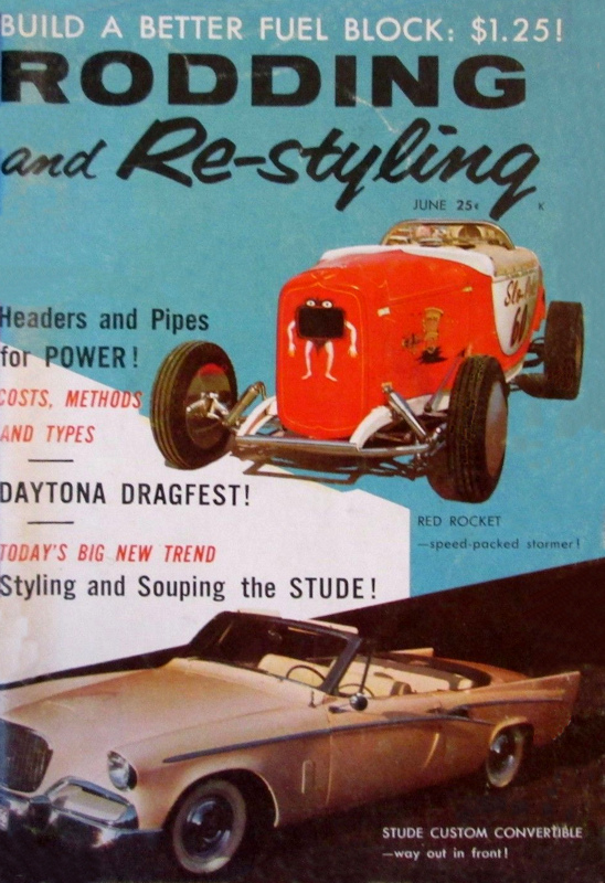Rodding and Restyling June 1958 