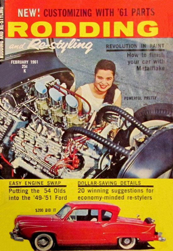 Rodding and Restyling Feb February 1961