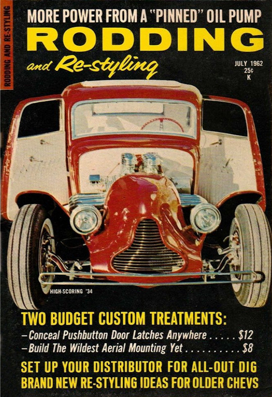 Rodding and Restyling July 1962 