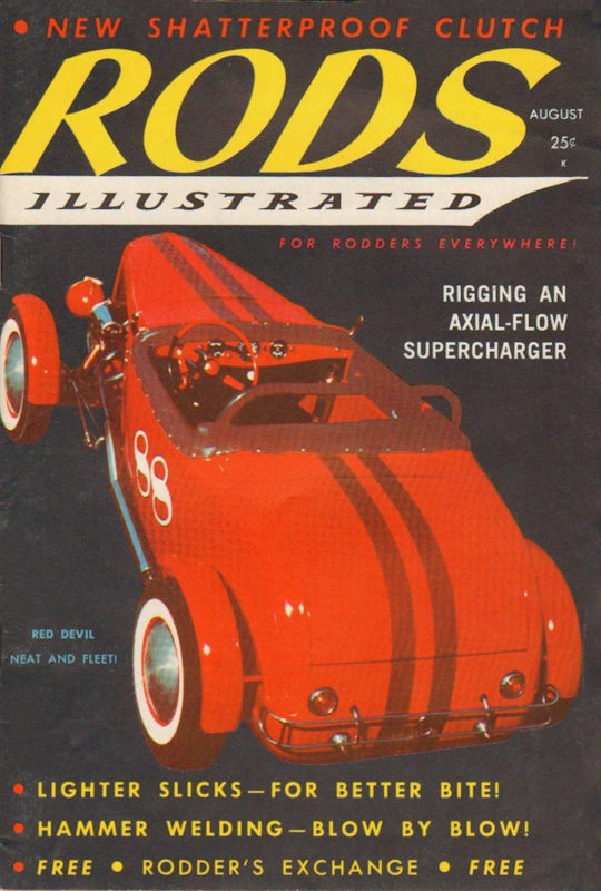 Rods Illustrated Aug August 1958 