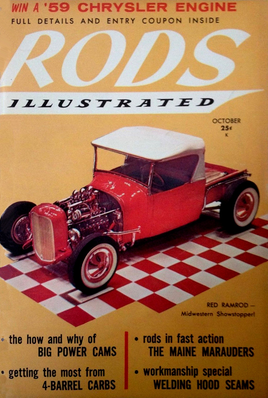 Rods Illustrated Oct October 1958 