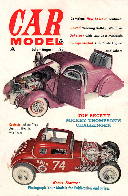 Car Model July August Aug 1962 