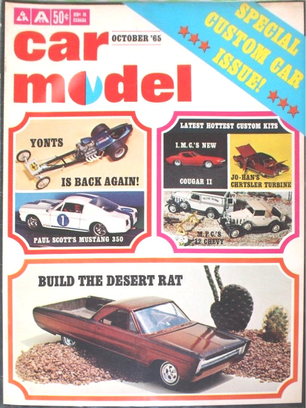 Car Model Oct October 1965 