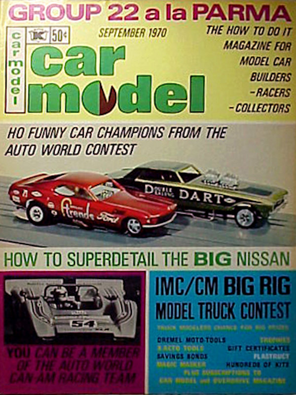 Car Model Sept September 1970 