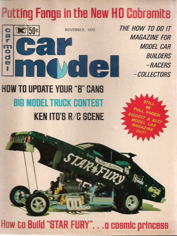 Car Model Nov November 1970 