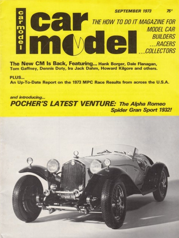 Car Model Sept September 1973 