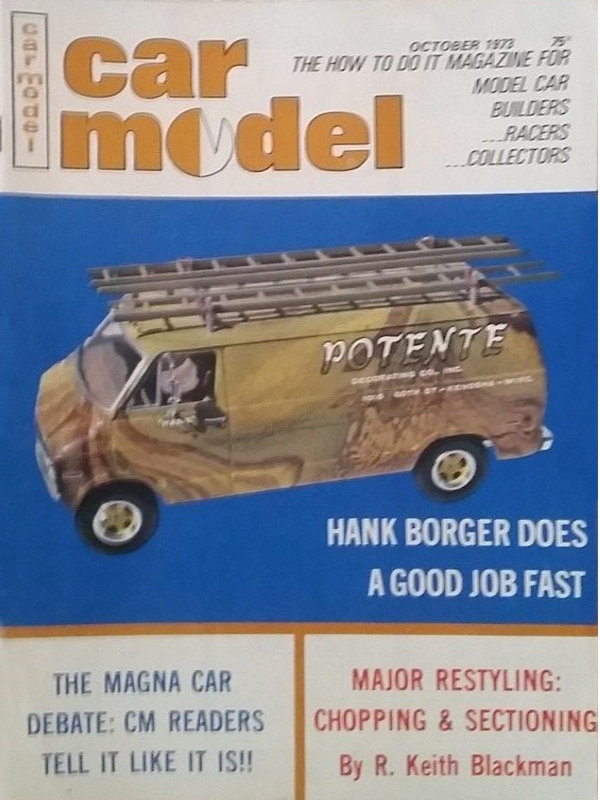 Car Model Oct October 1973 